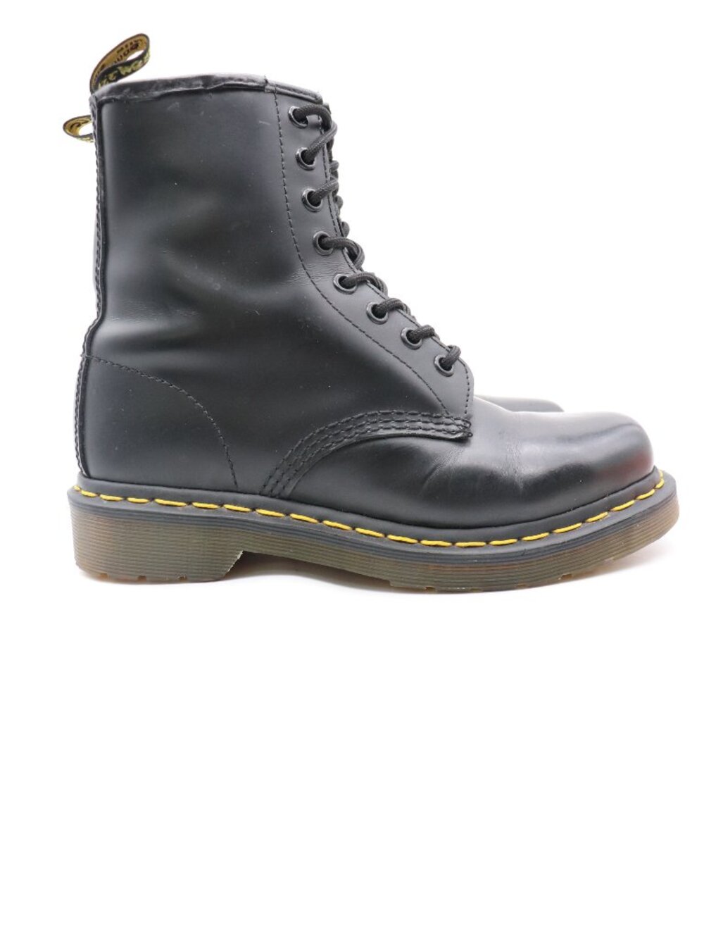 Doc Dr. Martens 1460 Women's Size US 6 Black Leather Boots Lace Up